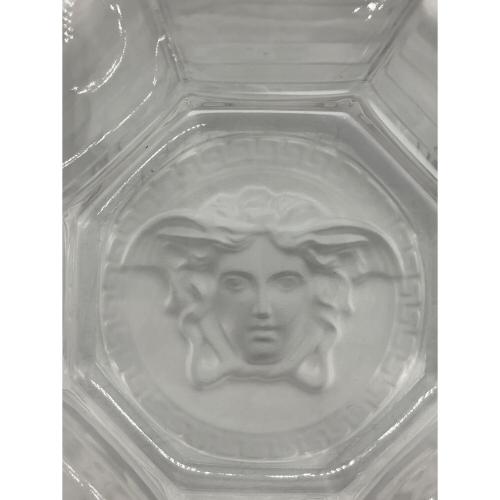 VERSACE (ヴェルサーチェ) クリアグラス 箱付 Medusa Blue