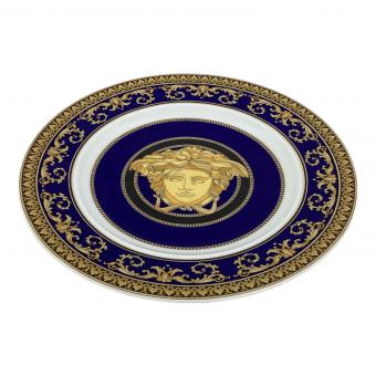 VERSACE (ヴェルサーチェ) ブレッド＆バタープレート Medusa Blue