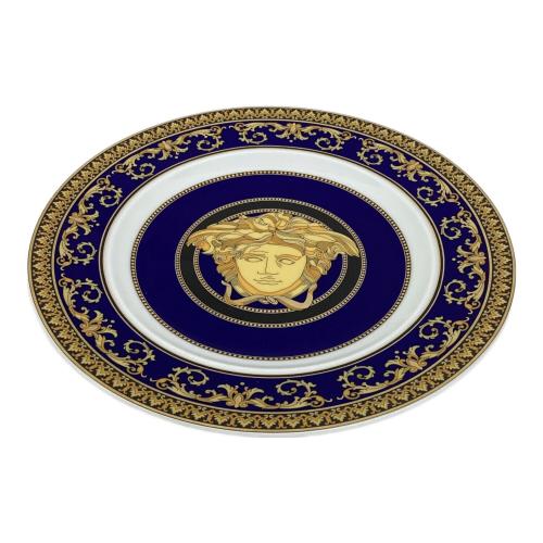 VERSACE (ヴェルサーチェ) ブレッド＆バタープレート Medusa Blue