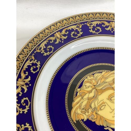 VERSACE (ヴェルサーチェ) ブレッド＆バタープレート Medusa Blue