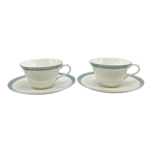 TIFFANY & Co. (ティファニー) カップ&ソーサー プラチナブルーバンド