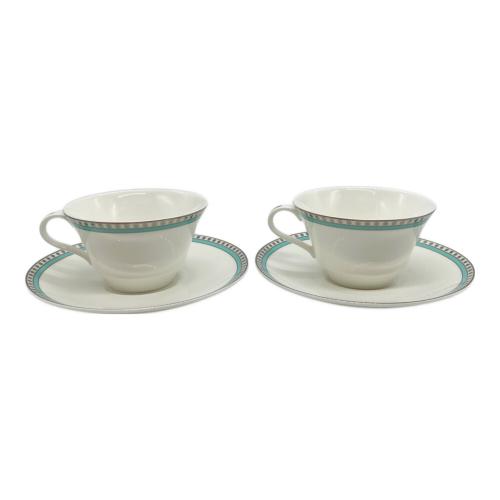 TIFFANY & Co. (ティファニー) カップ&ソーサー プラチナブルーバンド