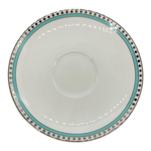 TIFFANY & Co. (ティファニー) カップ&ソーサー プラチナブルーバンド
