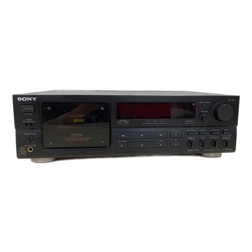 ジャンク品　SONY (ソニー) カセットデッキ TC-K222ESL 1991年製
