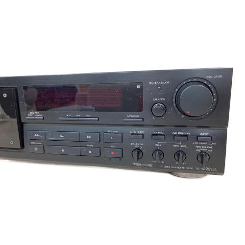 ジャンク品　SONY (ソニー) カセットデッキ TC-K222ESL 1991年製