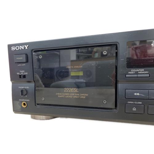 ジャンク品　SONY (ソニー) カセットデッキ TC-K222ESL 1991年製