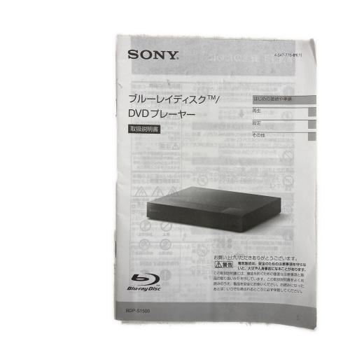 SONY (ソニー) Blu-rayプレーヤー bdp s1500 動作確認済み