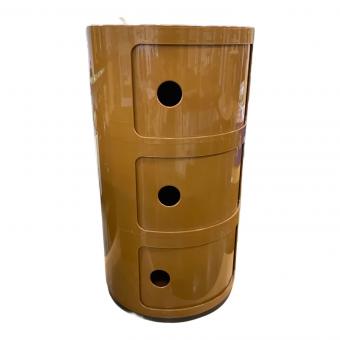 Kartell (カルテル) コンポニビリ 3段ラック キャメル