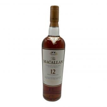 マッカラン (MACALLAN) スコッチウィスキー 12年 シェリーオーク 700ml 旧ボトル