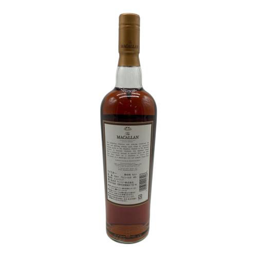 マッカラン (MACALLAN) スコッチウィスキー 12年 シェリーオーク 700ml 旧ボトル