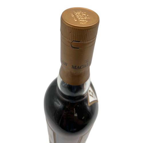 マッカラン (MACALLAN) スコッチウィスキー 12年 シェリーオーク 700ml 旧ボトル
