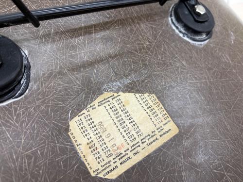 Herman Miller (ハーマンミラー) イームズサイドシェルチェア 4th Generation 1966年製 ブラウン