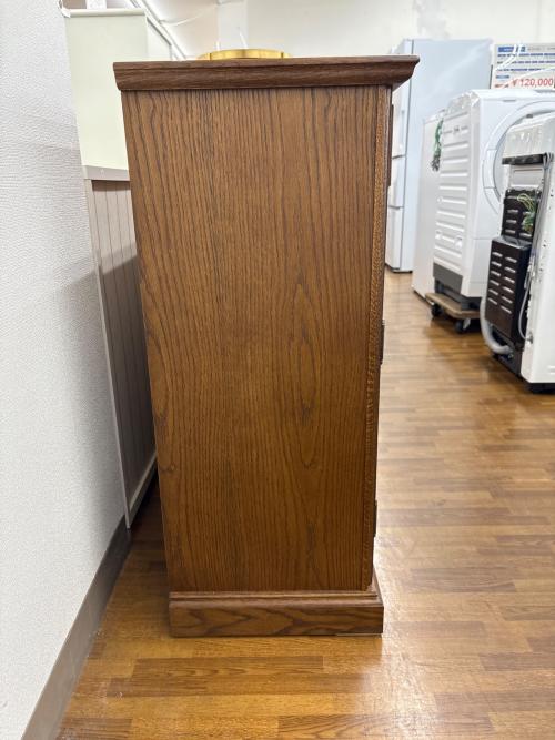 葉山家具 サイドボード ブラウン 花柄サイドボード