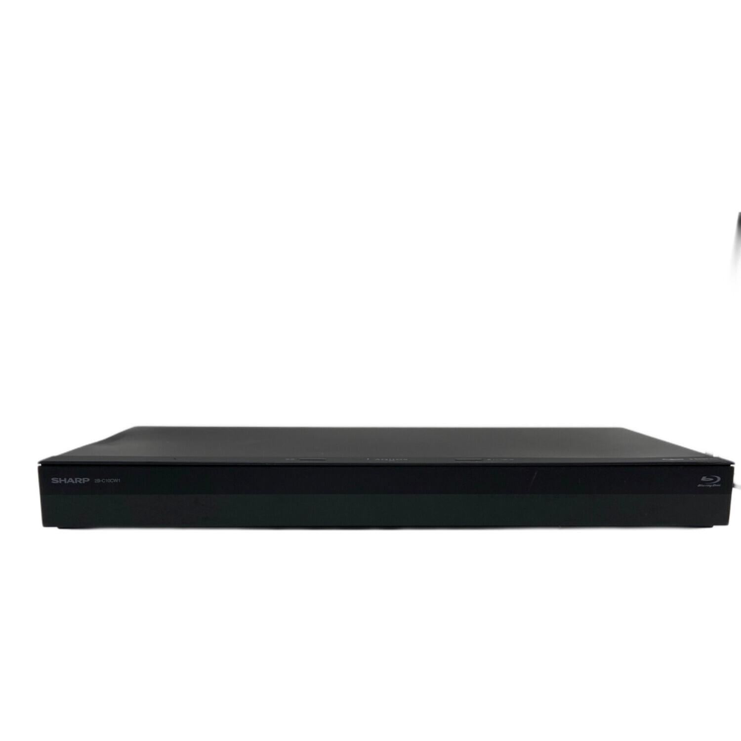 SHARP (シャープ) Blu-rayレコーダー 2B-C10CW1 2021年製 通電確認済み