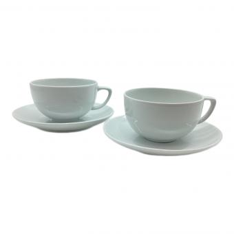 ROYAL COPENHAGEN (ロイヤル・コペンハーゲン) カップ&ソーサー ホワイトフルーテッド・プレイン