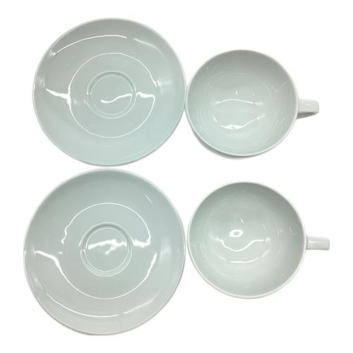 ROYAL COPENHAGEN (ロイヤル・コペンハーゲン) カップ&ソーサー ホワイトフルーテッド・プレイン