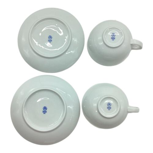 ROYAL COPENHAGEN (ロイヤル・コペンハーゲン) カップ&ソーサー ホワイトフルーテッド・プレイン
