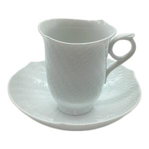 Meissen (マイセン) カップ&ソーサー 波の戯れホワイト
