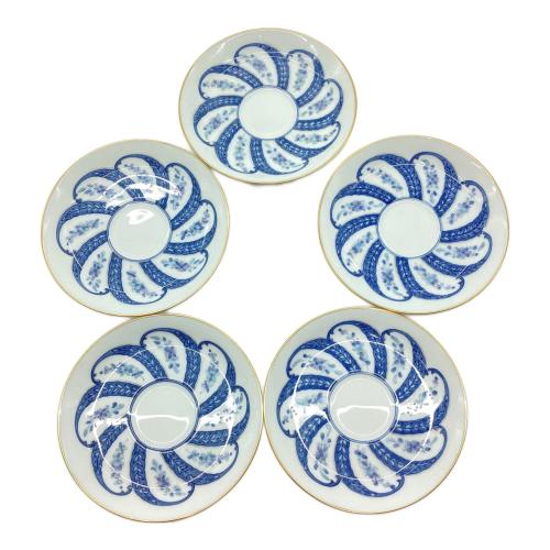 大倉陶園 (オオクラトウエン) カップ&ソーサー 金彩ハガレ箇所有 呉須更紗