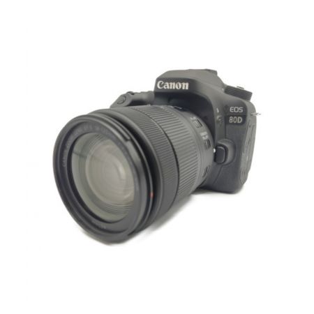 CANON (キャノン) デジタル一眼レフカメラ レンズ:EFS18-135mm EOS80D 041021002137