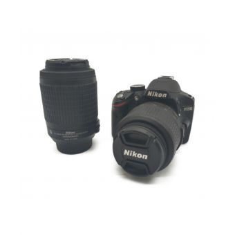 Nikon (ニコン) デジタル一眼レフカメラ 充電器無し D3200 専用電池 SDカード対応 100-6400 -