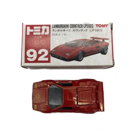 TOMY (トミー) トミカ ランボルギーニ カウンタック LP500S 赤箱 日本製