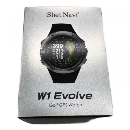 Shot Navi (ショットナビ) 腕時計 GPSゴルフナビ W1 Evolve