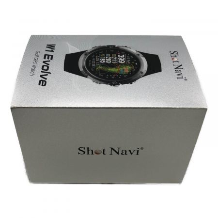 Shot Navi (ショットナビ) 腕時計 GPSゴルフナビ W1 Evolve