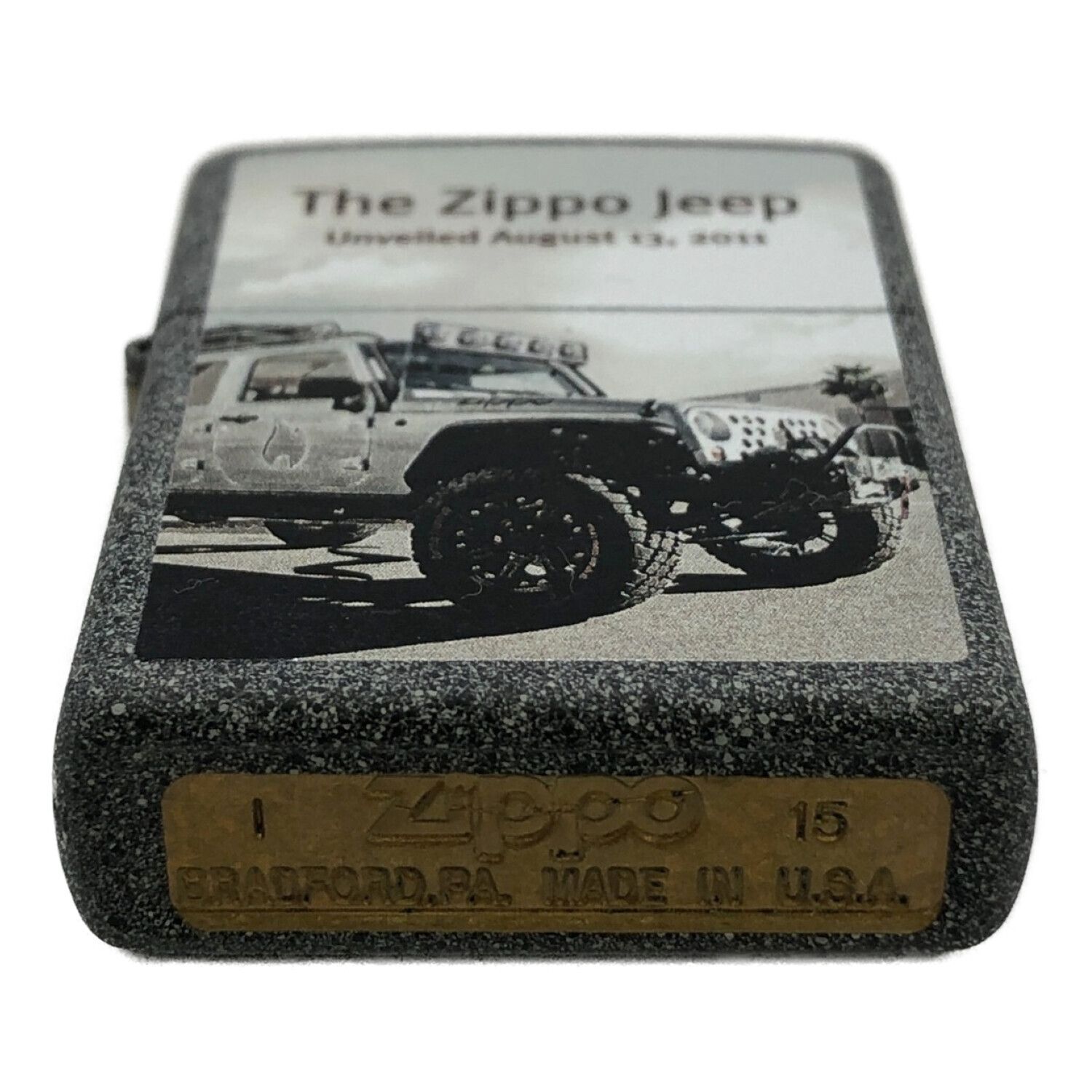 【未使用】zippo  Jeep ジープ　立体ロゴ