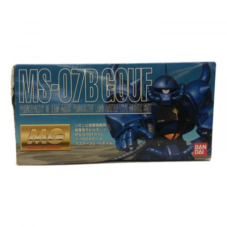 BANDAI (バンダイ) ガンプラ 箱ヤブレ有 MG 1/100 MS-07B グフ 未使用