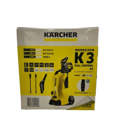 Karcher (ケルヒャー) 高圧洗浄クリーナー K3 Full Control KS 程度S(未使用品) 50Hz／60Hz 未使用品