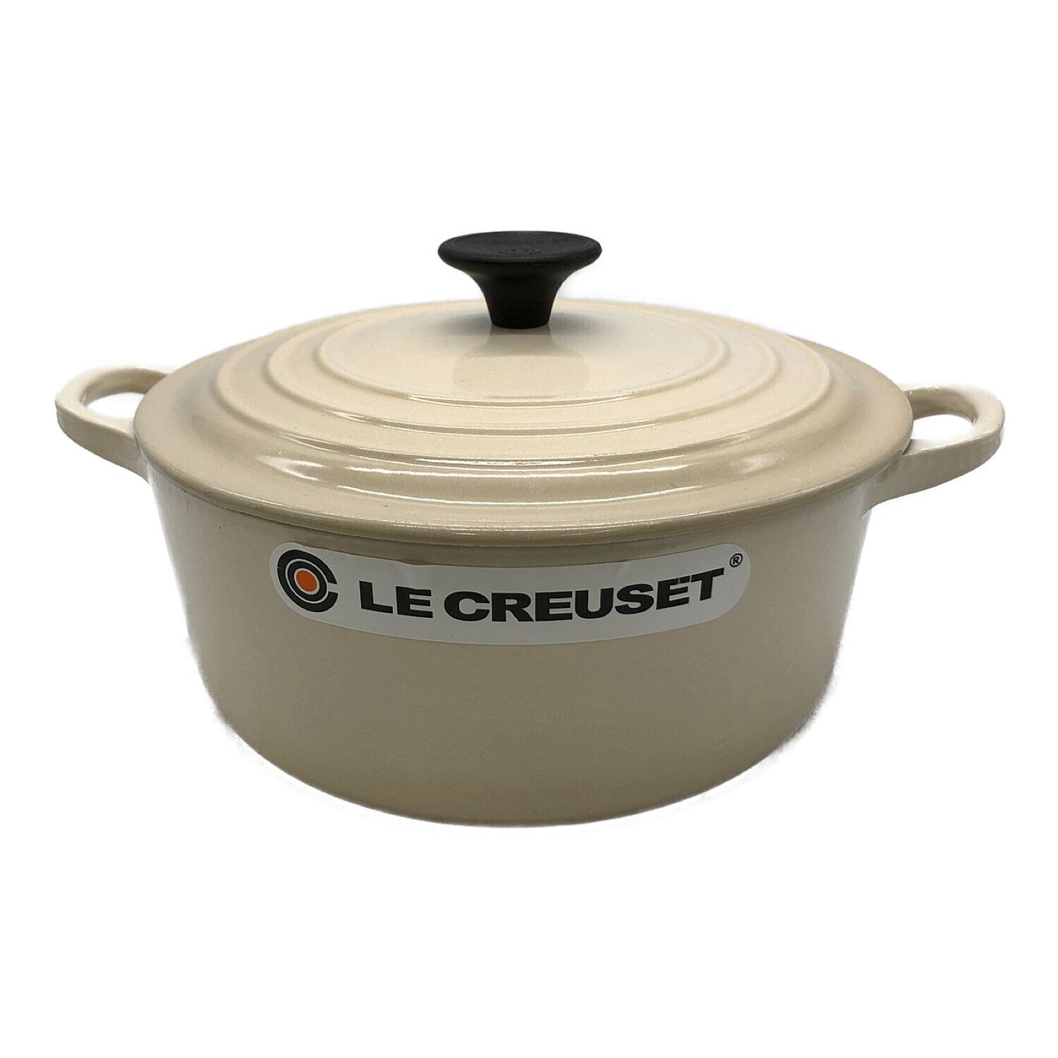 LE CREUSET (ルクルーゼ) 鍋 アイボリー 20cm｜トレファクONLINE