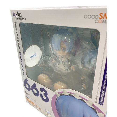 Re:ゼロから始める異世界生活 (リ・ゼロカラ始メル異世界生活) REM ねんどろいど 663 GOOD SMILE  COMPANY｜トレファクONLINE