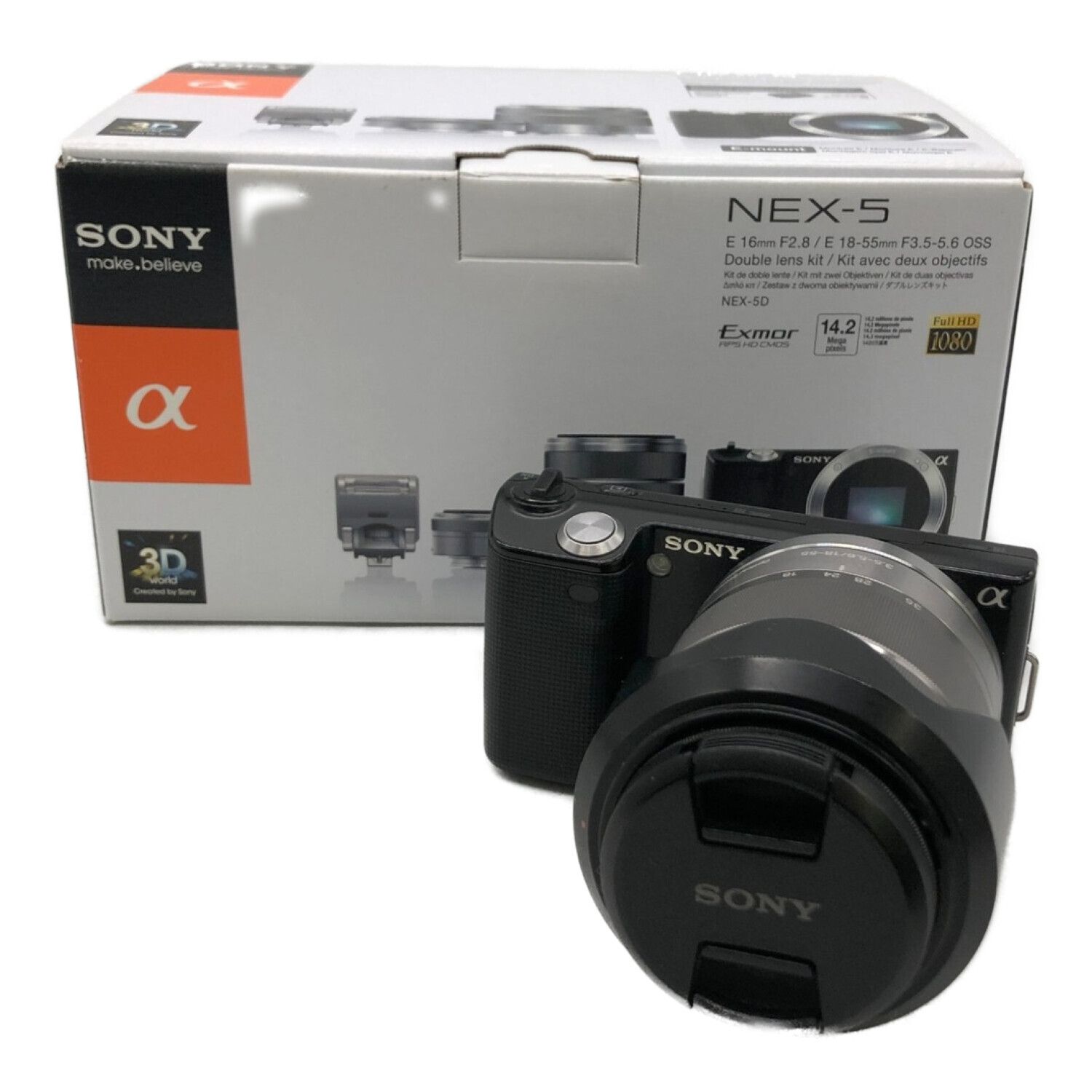 SONY (ソニー) デジタル一眼レフカメラ NEX-5D 1420万画素 ...