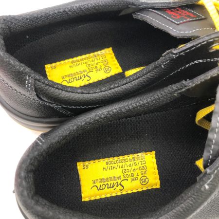 simon 静電気帯電防止靴 メンズ SIZE 28cm ブラック×イエロー