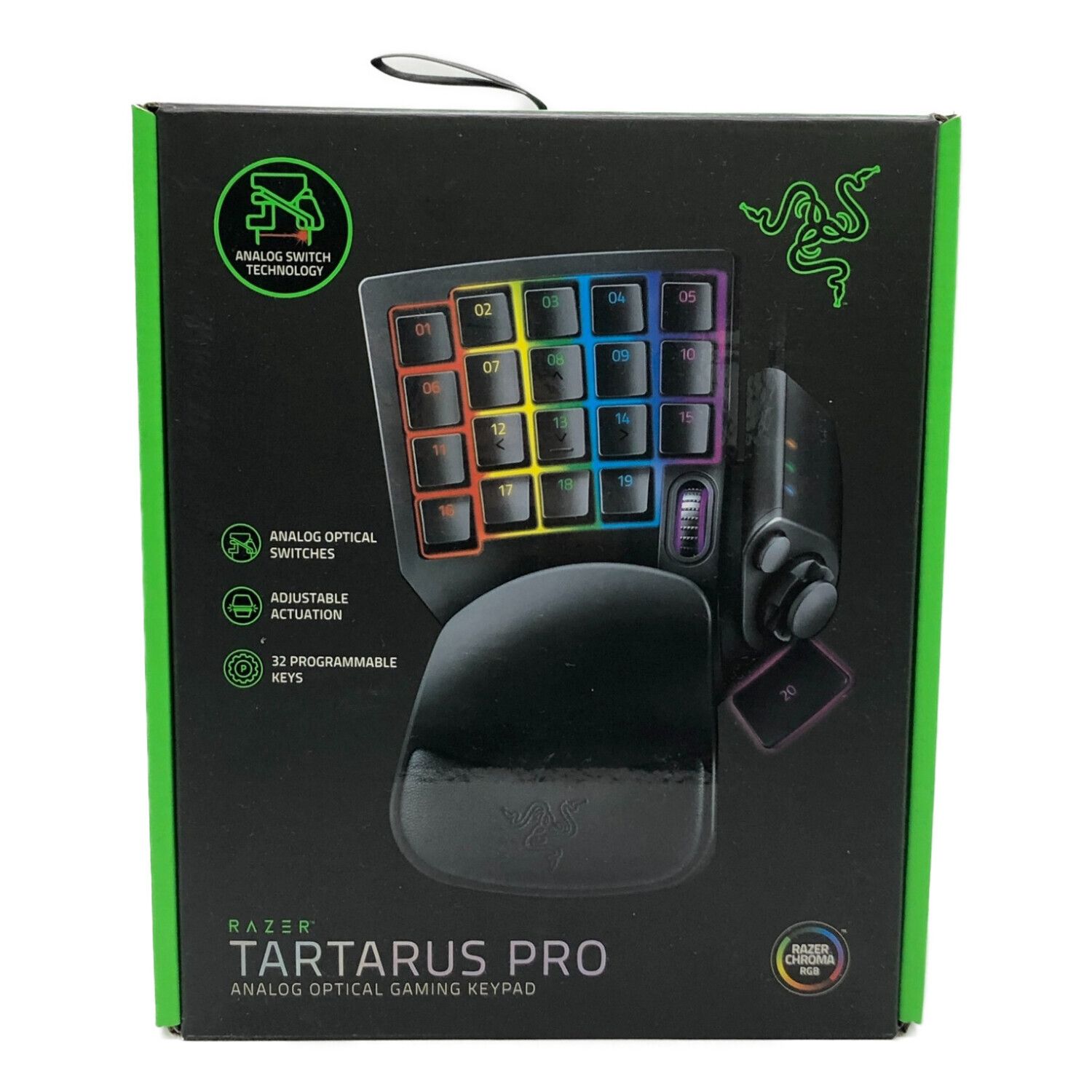 Razer (レイザー) ゲーミングキーパッド RZ07-0311 TARTARUS PRO