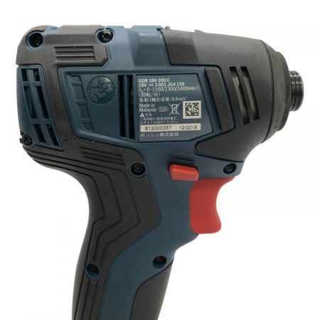 BOSCH (ボッシュ) コードレスインパクトドライバー GDR 18V-200C