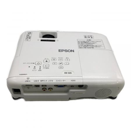 EPSON (エプソン) ビジネスプロジェクター EB-S05 2020年製 -