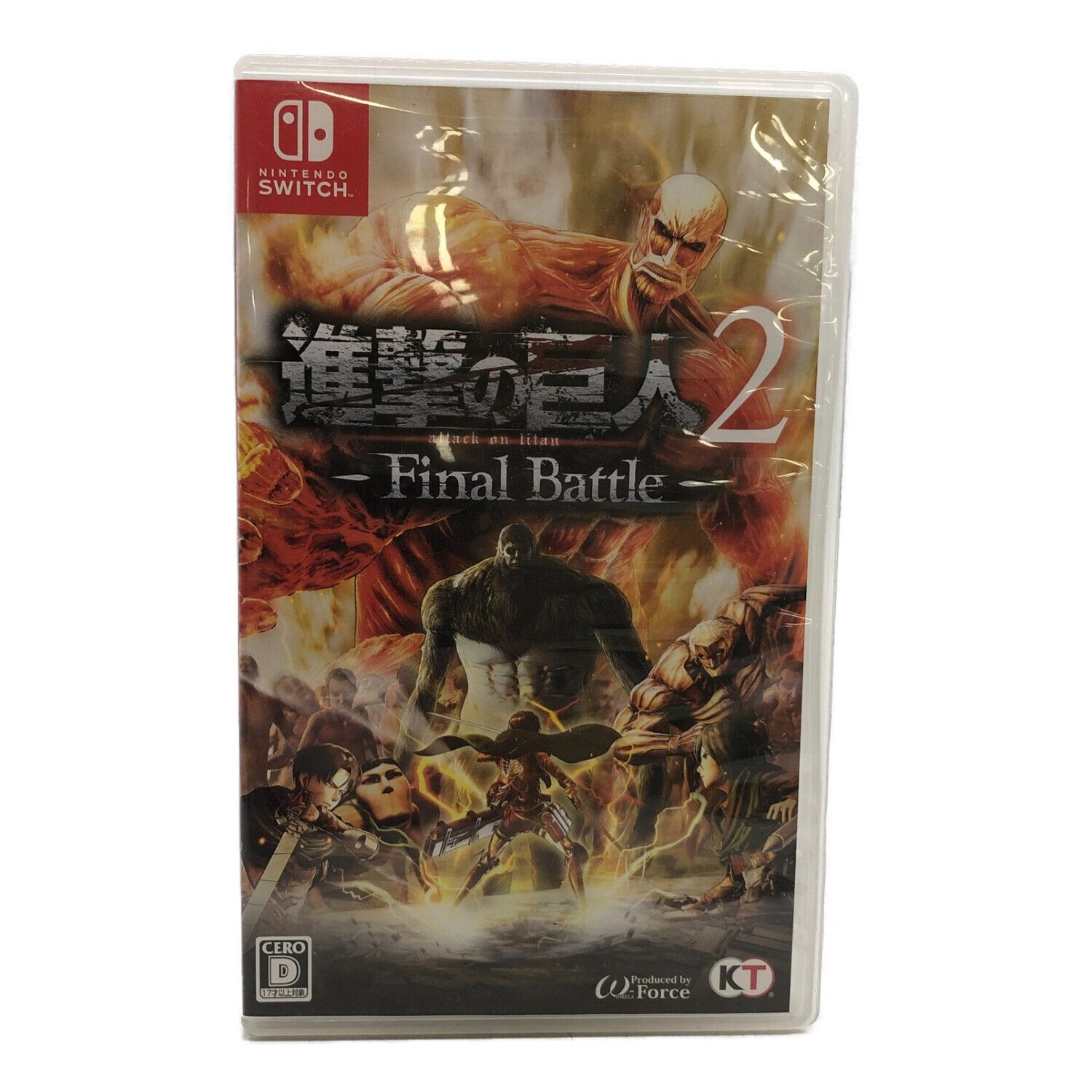 Nintendo Switch用ソフト 進撃の巨人2 -Final Battle- CERO D (17歳