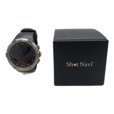 shotnavi (ショットナビ) ゴルフ距離測定器 シルバー×ブラック W1 EVOLVE