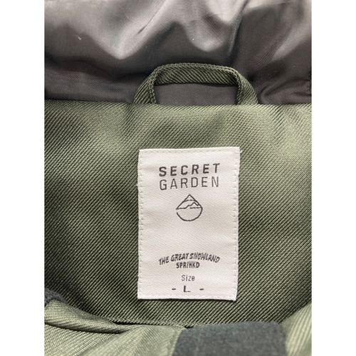 SECRETGARDEN スノーボードウェア(セット) メンズ SIZE L オリーブ×ブラック