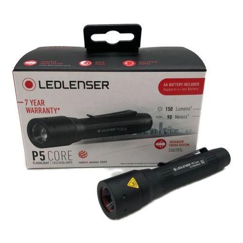 LED LENSER (レッドレンザー) LEDフラッシュライト P5 CORE 電池式