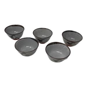 茶碗セット 八幡窯 絵唐津