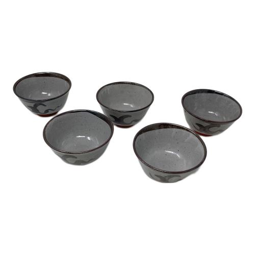 茶碗セット 八幡窯 絵唐津