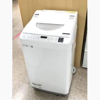 SHARP (シャープ) 電気洗濯乾燥機 5.5kg ES-TX5E-S 2021年製