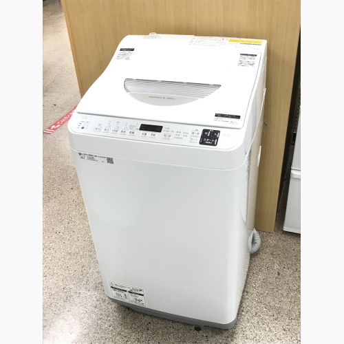 SHARP (シャープ) 電気洗濯乾燥機 5.5kg ES-TX5E-S 2021年製