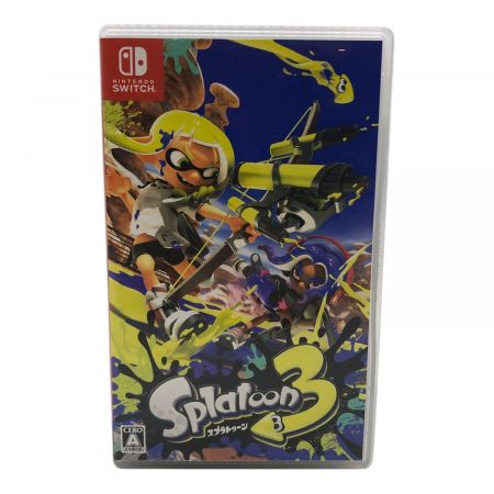 スプラトゥーンソフト Nintendo Switch用ソフト スプラトゥーン3 CERO A (全年齢対象