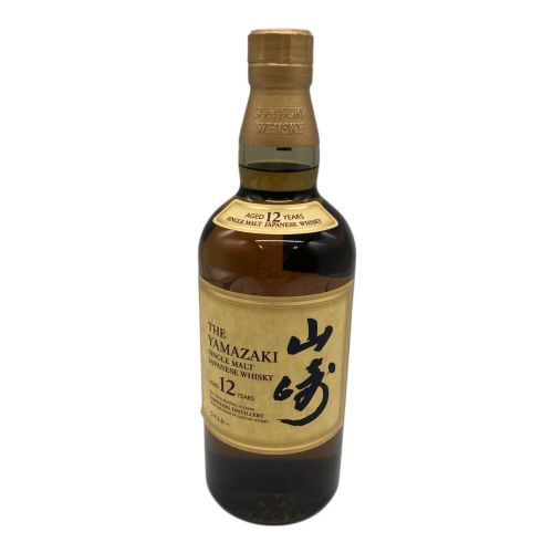 サントリー ジャパニーズウィスキー 700ml 山崎 12年 未開封