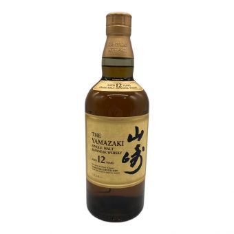 サントリー ジャパニーズウィスキー 700ml 山崎 12年 未開封品