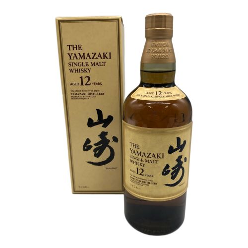 サントリー ジャパニーズウィスキー 700ml 山崎 12年 未開封